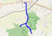 Trasa z dnia 2015-04-25 13:14 - mapa trasy gps - rower szosowy