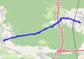 Trasa z dnia 2015-04-25 13:49 - mapa trasy gps - rower szosowy
