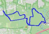 Trasa z dnia 2015-04-25 12:39 - mapa trasy gps - nordic walking
