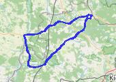 Trasa z dnia 2015-04-25 15:12 - mapa trasy gps - rower szosowy