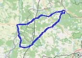 Trasa z dnia 2015-04-25 15:45 - mapa trasy gps - rower szosowy