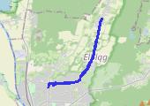 Trasa z dnia 2015-04-25 16:58 - mapa trasy gps - rower górski