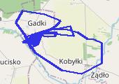 Trasa z dnia 2015-04-25 19:26 - mapa trasy gps - paralotnia