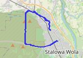 Dluuugi spacer - mapa trasy gps - marsz