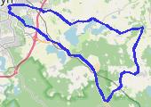 Trasa z dnia 2015-04-11 14:28 - mapa trasy gps - rower szosowy