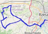 szosa - mapa trasy gps - rower szosowy