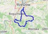 szosa - mapa trasy gps - rower szosowy