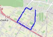 Trasa z dnia 2015-04-17 21:39 - mapa trasy gps - bieganie