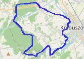 Trasa z dnia 2015-04-26 19:52 - mapa trasy gps - rower górski