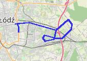 2 - mapa trasy gps - rower szosowy