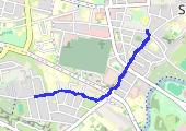 Trasa z dnia 2015-04-27 07:12 - mapa trasy gps - spacer