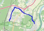 Trasa z dnia 2015-04-27 17:12 - mapa trasy gps - rower szosowy