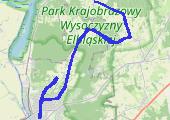 Trasa z dnia 2015-04-27 17:57 - mapa trasy gps - rower górski