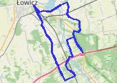 Trasa z dnia 2015-04-27 18:08 - mapa trasy gps - rower szosowy