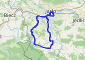Trasa z dnia 2015-04-27 19:08 - mapa trasy gps - rower szosowy