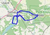 Trasa z dnia 2015-04-27 18:57 - mapa trasy gps - rower szosowy