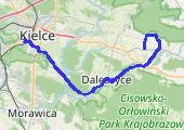 Trasa z dnia 2015-04-27 14:34 - mapa trasy gps - rower szosowy