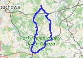 t - mapa trasy gps - rower szosowy