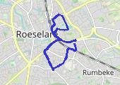 Trasa z dnia 2015-04-25 19:30 - mapa trasy gps - spacer