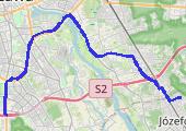 Trasa z dnia 2015-04-30 09:07 - mapa trasy gps - rower szosowy
