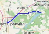Trasa z dnia 2015-04-30 10:31 - mapa trasy gps - rower szosowy
