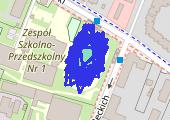 Trasa z dnia 2015-04-30 18:49 - mapa trasy gps - bieganie