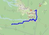 Trasa z dnia 2013-08-03 11:55 - mapa trasy gps - marsz