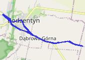 Trasa z dnia 2013-02-09 23:29 - mapa trasy gps - samochód