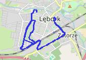 Spacerek 2013-01-26 08:16 - mapa trasy gps - marsz