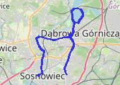 Trasa z dnia 2015-05-03 18:43 - mapa trasy gps - rower trekkingowy