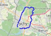 Trasa z dnia 2015-05-03 19:47 - mapa trasy gps - rower trekkingowy