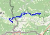 Trasa z dnia 2015-05-04 18:17 - mapa trasy gps - rower szosowy