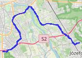 Trasa z dnia 2015-05-04 19:22 - mapa trasy gps - rower szosowy