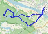 Trasa z dnia 2015-05-04 20:17 - mapa trasy gps - rower górski