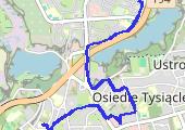 Trasa z dnia 2015-05-05 10:23 - mapa trasy gps - rower górski