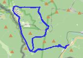 Trasa z dnia 2013-02-17 12:56 - mapa trasy gps - narty biegowe