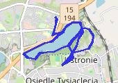 Trasa z dnia 2015-05-06 18:13 - mapa trasy gps - nordic walking