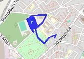 Trasa z dnia 2015-05-06 20:46 - mapa trasy gps - bieganie