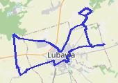 Po lodzie - mapa trasy gps - rower górski