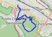 Trasa z dnia 2015-05-07 19:00 - mapa trasy gps - rower górski