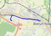 Trasa z dnia 2015-05-05 18:55 - mapa trasy gps - rower górski