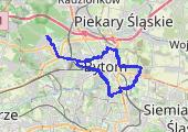 ... - mapa trasy gps - rower górski