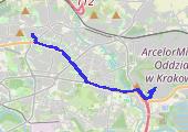 Trasa z dnia 2015-05-08 14:24 - mapa trasy gps - rower górski
