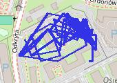Trasa z dnia 2015-05-09 22:31 - mapa trasy gps - rower górski