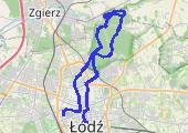 Trasa z dnia 2015-04-27 16:50 - mapa trasy gps - rower górski