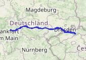 Trasa z dnia 2015-05-01 19:23 - mapa trasy gps - motocykl