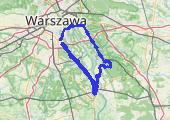 Łysa Góra [ok. 100 km] - mapa trasy gps - rower szosowy