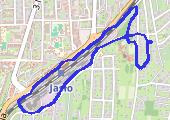 Trasa z dnia 2013-02-21 19:58 - mapa trasy gps - marsz