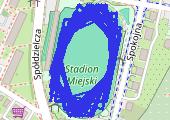 Trasa z dnia 2015-05-14 19:15 - mapa trasy gps - bieganie