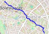 Trasa z dnia 2015-05-14 07:14 - mapa trasy gps - bieganie